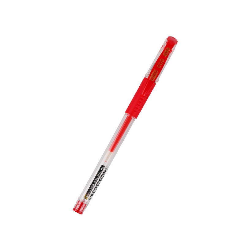 European Standard 008 Exam Office 0.5mm Red Gel Pen