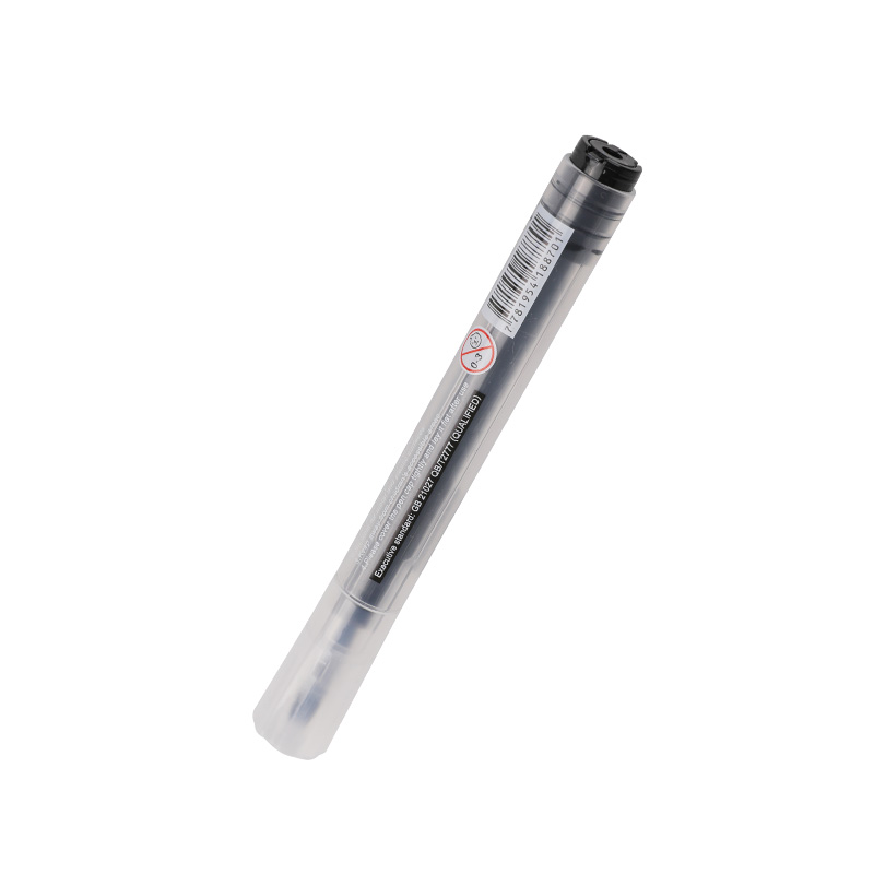 Transparent Body Erasable Black Whiteboard Pen