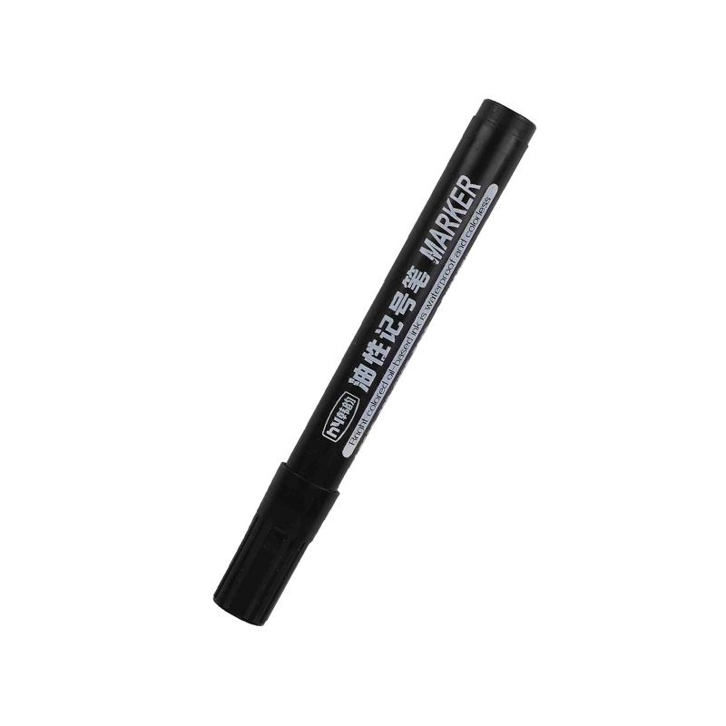 B2228 Black Blue Non-erasable Oil-Based Mark Pen